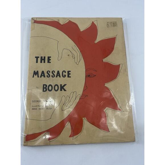 The Massage Book by George Downing SOFTCOVER Random House (1972) Vintage - Picture 1 of 6